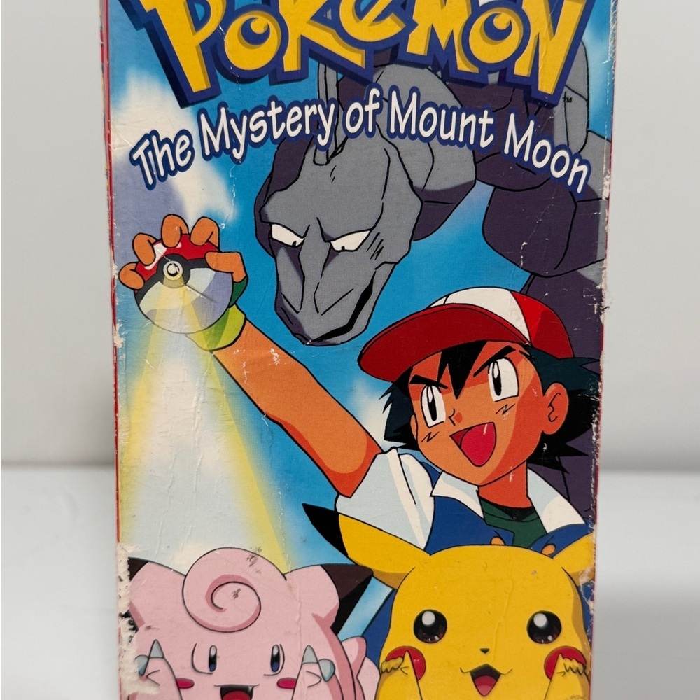 Pokemon The Mystery of Mount Moon VHS 1998 Pioneer Viz Video Pokerap